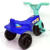 Triciclo Infantil Motoca Velotrol Tico Tico Azul