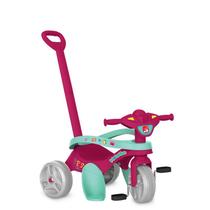 Triciclo Infantil Mototico 2 Em 1 Rosa - Bandeirante