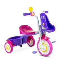 Triciclo Infantil Nathor Honey Bee em Alumínio com Cestinha Triciclo Infantil Nathor Honey Bee em Alumínio com Cestinha
