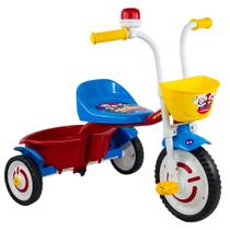 Triciclo Infantil Nathor Motoca Menino Marvel Spider Man Alumínio com Buzina Triciclo Infantil Nathor Motoca Menino Marvel Spider Man Alumínio com Buzina