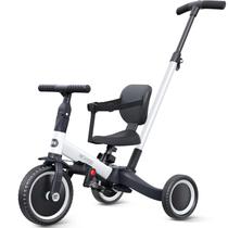 Triciclo Infantil Newyoo TR007 4 em 1 (1 a 3 anos) - Bicicleta Branca