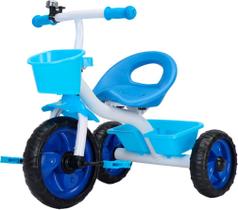 Triciclo Infantil Passeio Brinquedo Jony Azul Baby Style - Baby Style