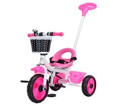 Triciclo Infantil Passeio Com Empurrador 3 Rodas