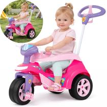 Triciclo Infantil Passeio E Pedal Menina Trike Evolution