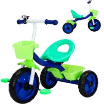 Triciclo Infantil Pedal 3 Rodas Passeio Bicicleta Segurança Jony