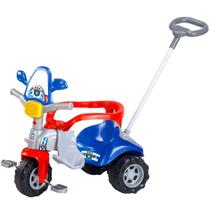 Triciclo Infantil Polícia C/ Som Luz E Proteção - Magic Toys