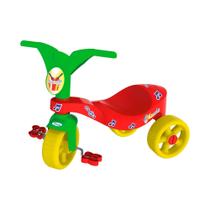 Triciclo Infantil Pop Music Vermelho e Verde Xalingo