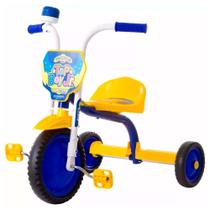 Triciclo infantil pro tork ultra bike top boy jr azul e amarelo