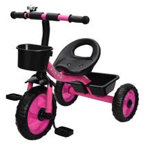 Triciclo Infantil Rosa Com Cestinha E Buzina - Zippy Toys Triciclo Infantil Rosa Com Cestinha E Buzina - Zippy Toys