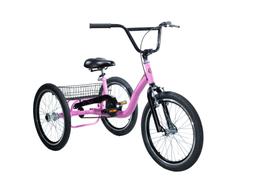 Triciclo infantil rosa cross aro 20 - dream bike