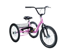 Triciclo Infantil Rosa Cross aro 20 - Dream Bike