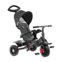 Triciclo Infantil Smart 1312 com Empurrador e Capota Bandeirante - 7899091413126