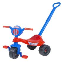 Triciclo Infantil Spider Man Motoca Carrinho Passeio Kendy