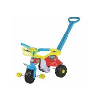 Triciclo Infantil Tico-Tico Festa Azul Com Aro - Magic Toys