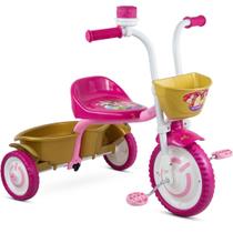 Triciclo Infantil Tico Tico Princesas da Disney