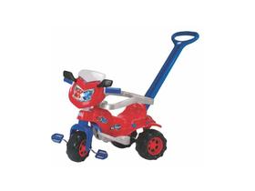 Triciclo Infantil Tico Tico Red Com Aro E Haste Magic Toys