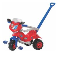 Triciclo Infantil Tico Tico Red com Aro e Haste Magic Toys