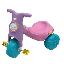 Triciclo Infantil Tico Tico Super Turbo Rosa +24 Meses até 25Kg Xalingo - 07524