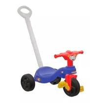 Triciclo Infantil Unissex Com Empurrador