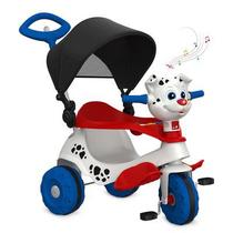 Triciclo Infantil Velobaby Doggy com Capota - Bandeirante