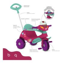 Triciclo Infantil Velobaby G2 Passeio Pedal Haste Remivivel - bandeirantes
