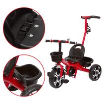 Triciclo Infantil Velotrol Com Cestinhas Guia Apoiador - Zippy Toys