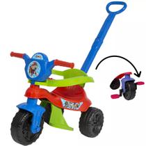 Triciclo Infantil Velotrol Motoca Patrulha Canina Baby Dog Vermelho Kendy
