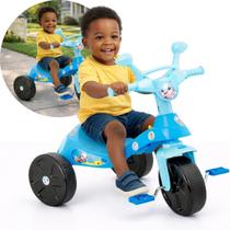 Triciclo Infantil Velotrol Passeio Pedal Biemme Seguro 12 Meses Suporta Até 20KG Menino Menina