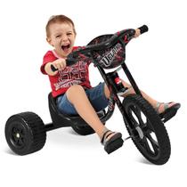 Triciclo Infantil Velotrol Regulável Bandeirante 298 Preto - Brinquedos Bandeirante S/a