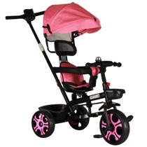 Triciclo Infantil Zupa Passeio De Empurrar Com Capota Removível e Pedal Multifuncional - Tapuzim Triciclo Infantil Zupa Passeio De Empurrar Com Capota Removível e Pedal Multifuncional - Tapuzim