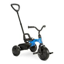 Triciclo Joovy Tricycoo Fold & Go com alça de pressão azul 2-5y Triciclo Joovy Tricycoo Fold & Go com alça de pressão azul 2-5y