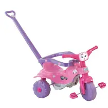 Triciclo Magic Toys Tico-tico Pets Rosa Gatinha Triciclo Magic Toys Tico-tico Pets Rosa Gatinha