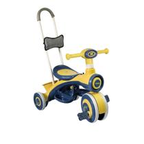 Triciclo Mega Pedal e Passeio Com Empurrador - KaBaby