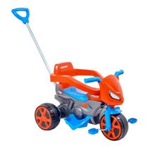 Triciclo Moto Motinha Rider Infantil Brinquedo Com Pedal e Empurrador Para Passeio e Diversão De Crianças Usual Triciclo Moto Motinha Rider Infantil Brinquedo Com Pedal e Empurrador Para Passeio e Diversão De Crianças Usual
