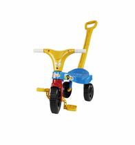 Triciclo Motoca com Empurrador - Lugo Brinquedos