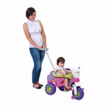 Triciclo Motoca Infantil Bichos Com Hastes tico Sons e Luzes
