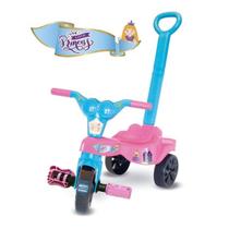 Triciclo Motoca Infantil com Empurrador Menina ou Menino Kepler