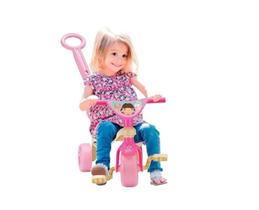 Triciclo Motoca Tico Tico Menina Rosa Doll - Samba Toys