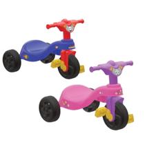 Triciclo Motoca Velotrol Infantil Passeio Azul Rosa Menino Menina Sem Empurrador Pedal Pais eFilhos Triciclo Motoca Velotrol Infantil Passeio Azul Rosa Menino Menina Sem Empurrador Pedal Pais eFilhos