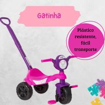 Triciclo Motoka Brinquedo infantil Menino Menina Empurrador Triciclo Motoka Brinquedo infantil Menino Menina Empurrador