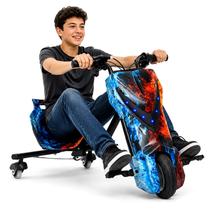 Triciclo Motorizado 36V 250W Infantil E Adulto Kit Proteção 3 Velocidades Com Led Bluetooth Até 80Kg Triciclo Motorizado 36V 250W Infantil E Adulto Kit Proteção 3 Velocidades Com Led Bluetooth Até 80Kg