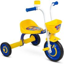 Triciclo Nathor You 3 Boy Azul/Amarelo Infantil Aluminio