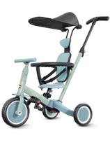 Triciclo Newyoo TR009 6 em 1 - Com Alça e Dossel Verde Triciclo Newyoo TR009 6 em 1 - Com Alça e Dossel Verde