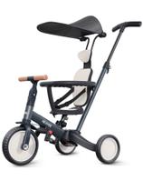 Triciclo newyoo TR009 para crianças de 1 a 3 anos com alça e dossel Triciclo newyoo TR009 para crianças de 1 a 3 anos com alça e dossel