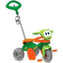 Triciclo Passeio Zootico Brinquedos Bandeirante Verde 734 12M+