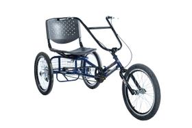 Triciclo praiano azul com marcha - Dream Bike