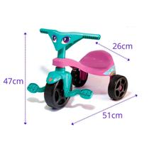 Triciclo Rosa Omotokinha Criança Velotrol Infantil Carrinho