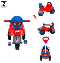 Triciclo Spider Com Alça Diversão com Segurança