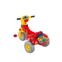 Triciclo Super Tico-Tico Mecânico vermelho - Magic Toys