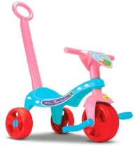 Triciclo Tchuco Pepitinha Com Empurrador Samba Toys Triciclo Tchuco Pepitinha Com Empurrador Samba Toys